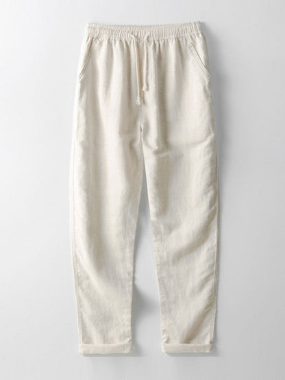 Shirt and pants made of linen