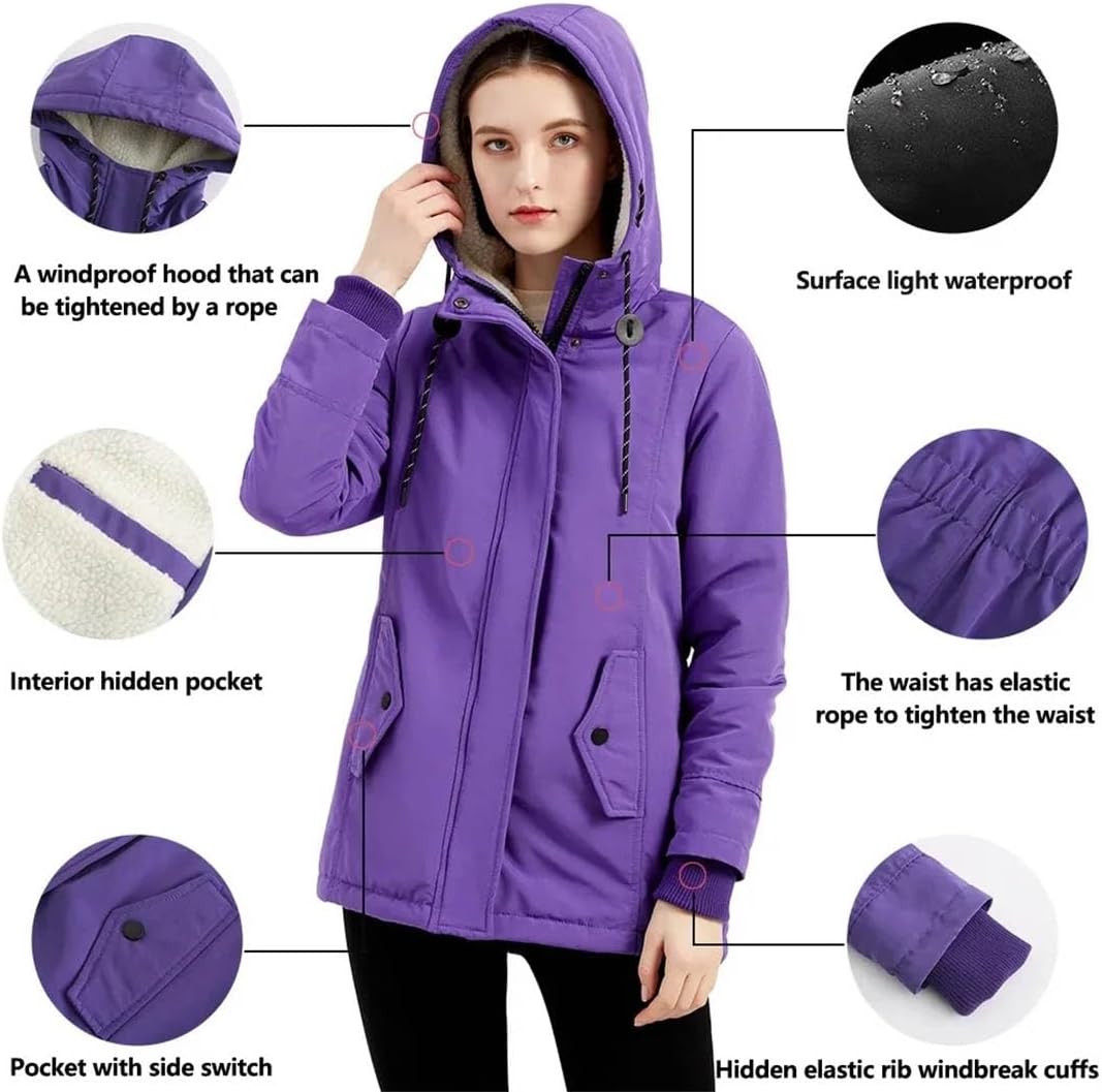 Women's Waterproof Thickened Jacket