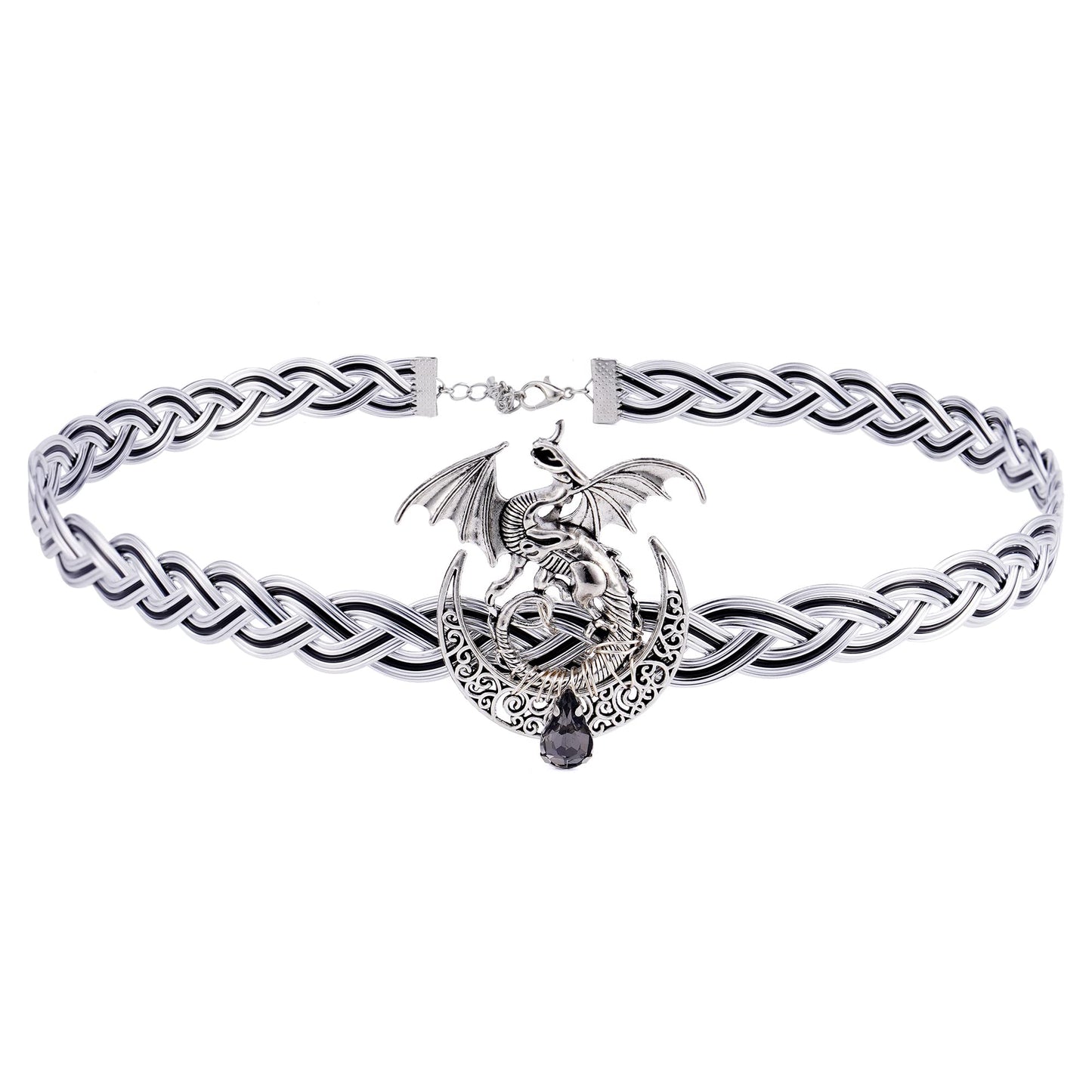 Braided Metal Circlet Crown