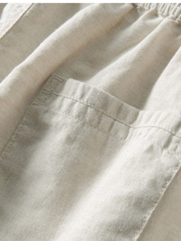 Shirt and pants made of linen