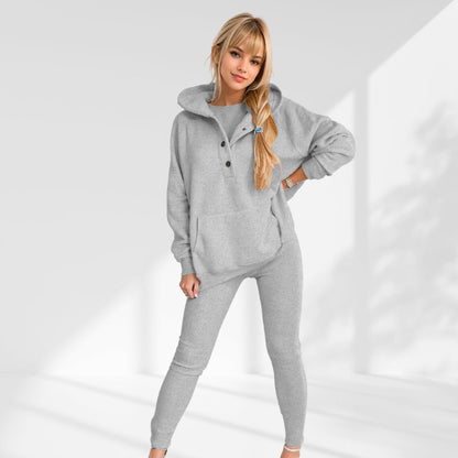 Snap-Fit Hoodie Set