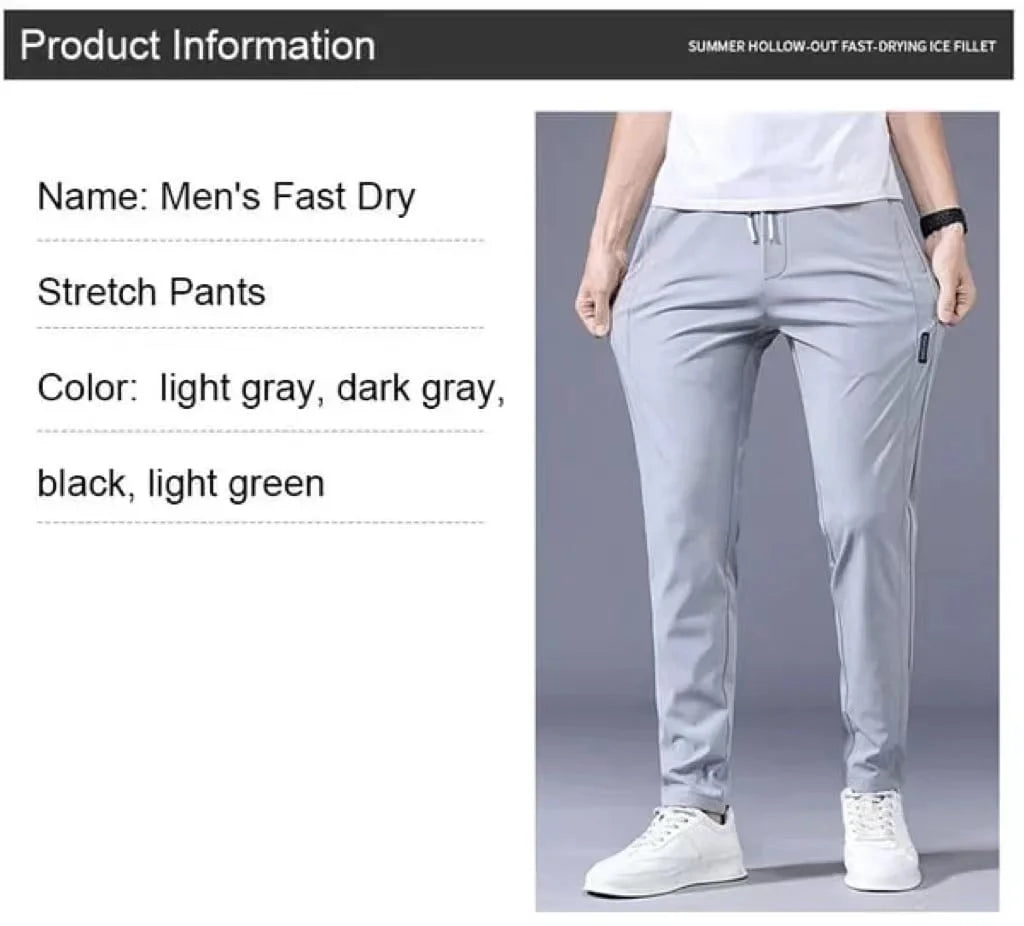 Stretch Pants - Quick-drying stretch pants for men