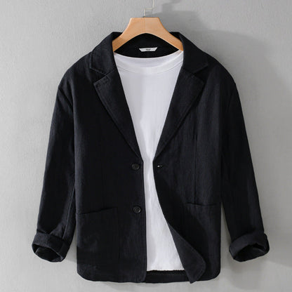 Leandro Leinen Herrenjacke