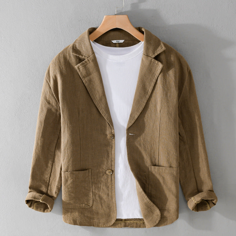 Leandro Leinen Herrenjacke