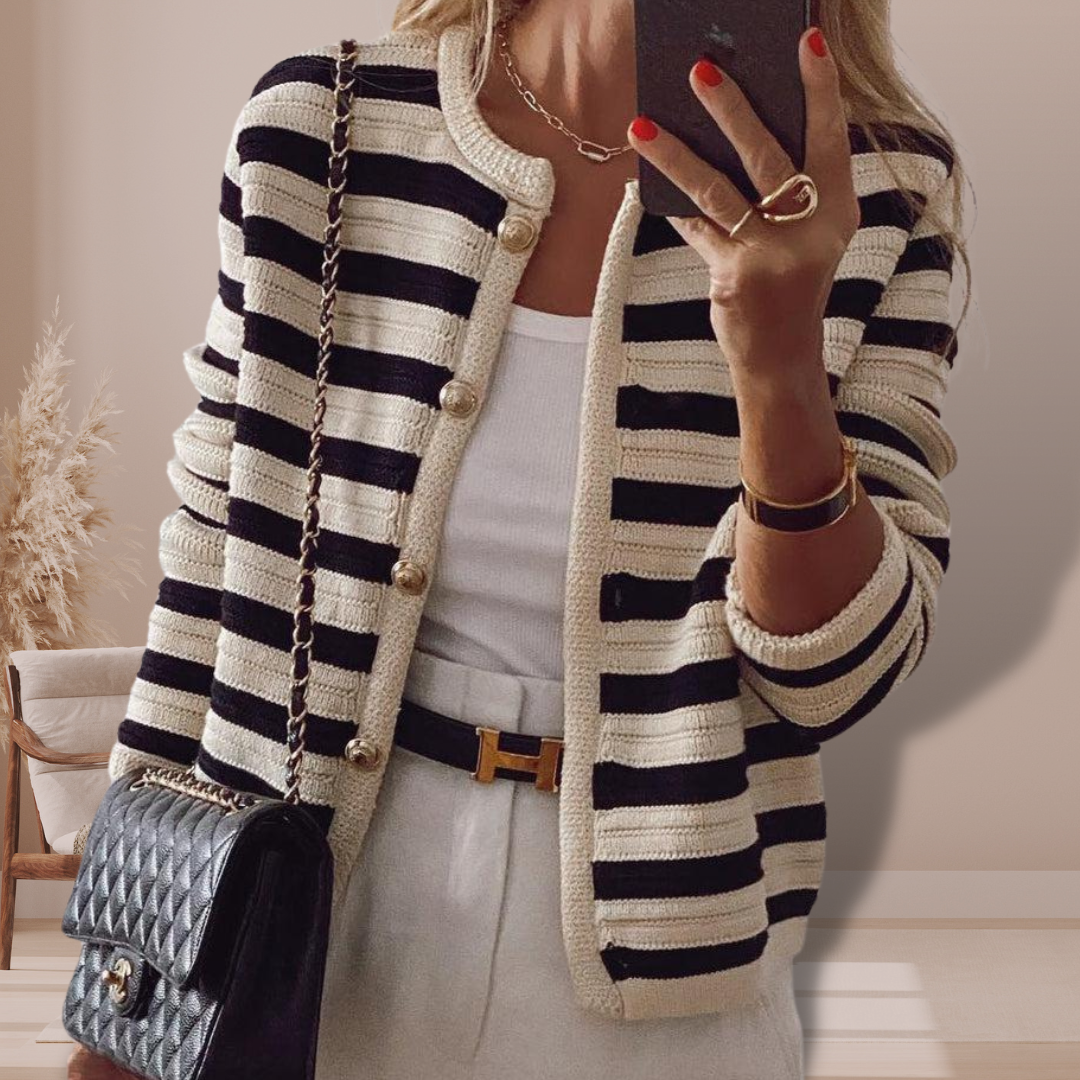 Kayra™ | Casual Striped Jacket