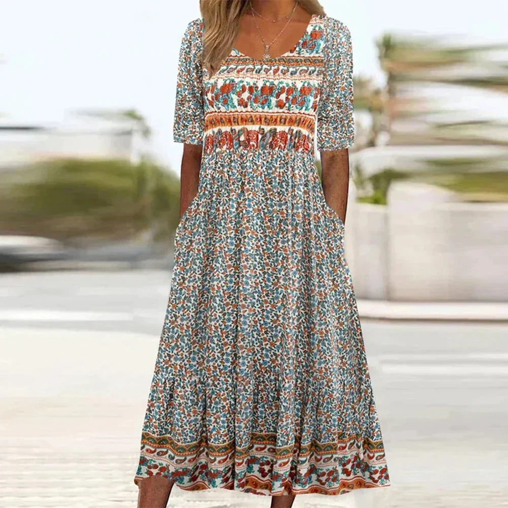 Vintage Boho Dress