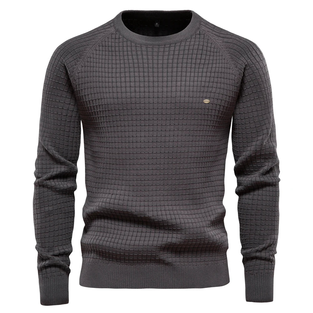 AIOPESON 100% Cotton Men Sweater