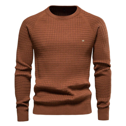 AIOPESON 100% Cotton Men Sweater