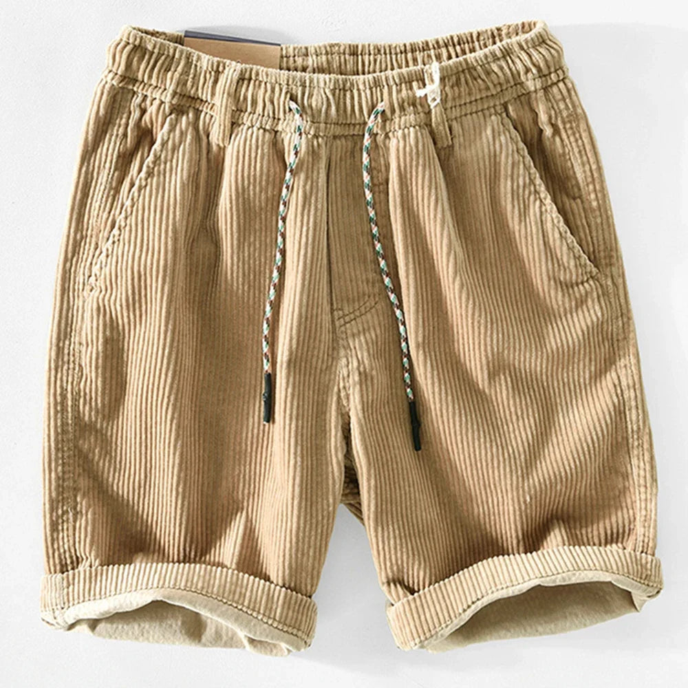 Retro-Cordshorts für Herren