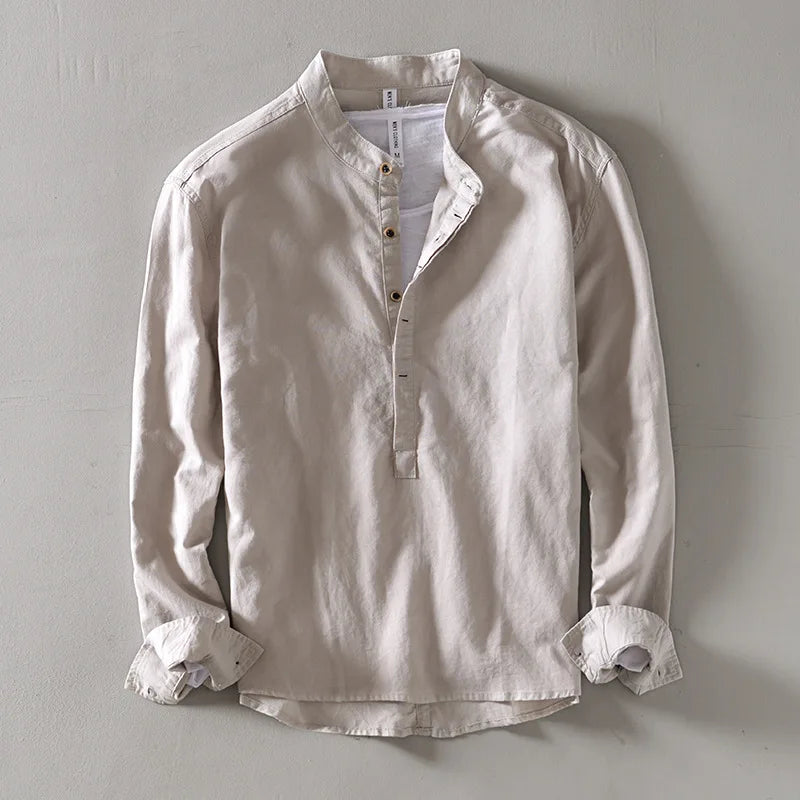 URBAN NATURALS LINEN SHIRT