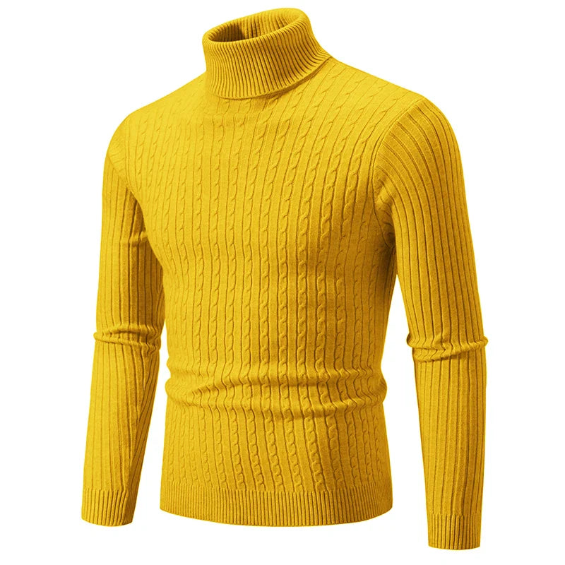 Henry | Weicher Rollkragenpullover aus Strick 