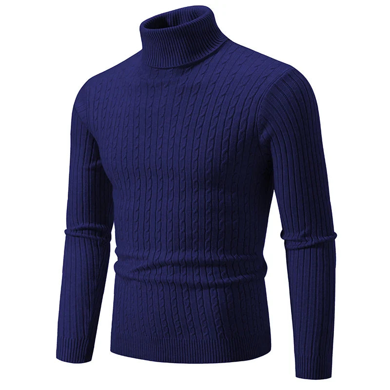 Henry | Weicher Rollkragenpullover aus Strick 