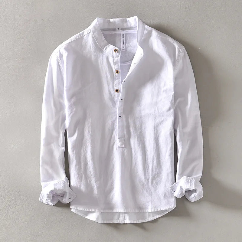 URBAN NATURALS LINEN SHIRT