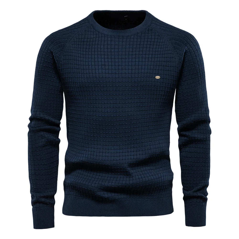 AIOPESON 100% Cotton Men Sweater