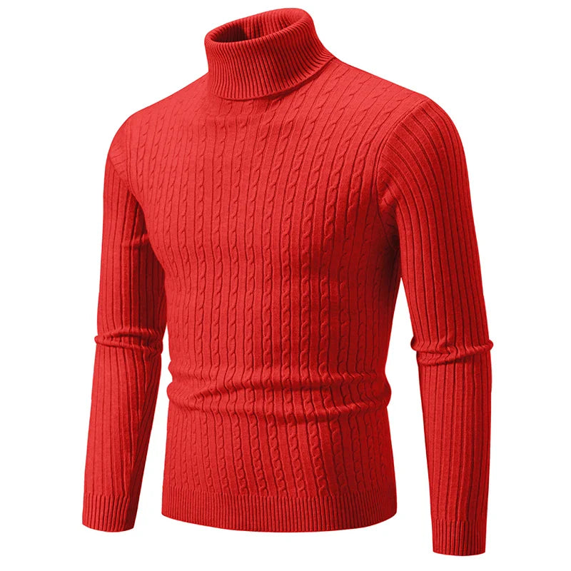 Henry | Weicher Rollkragenpullover aus Strick 