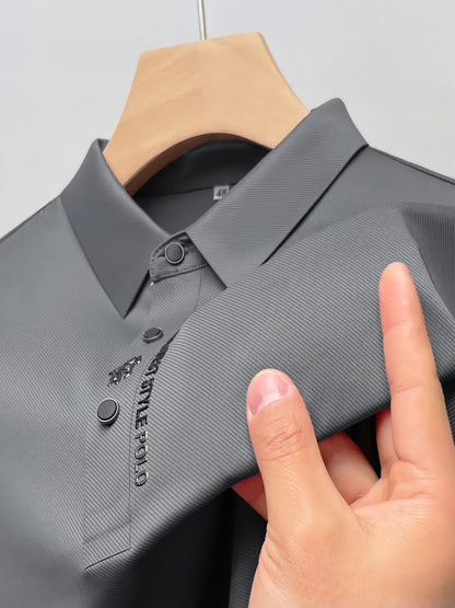 Veneto: Wrinkle-Free Muscle Fit Polo Shirt