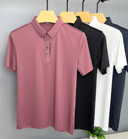 Veneto: Wrinkle-Free Muscle Fit Polo Shirt