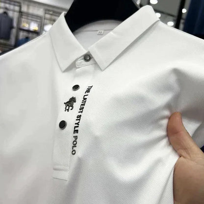 Veneto: Wrinkle-Free Muscle Fit Polo Shirt